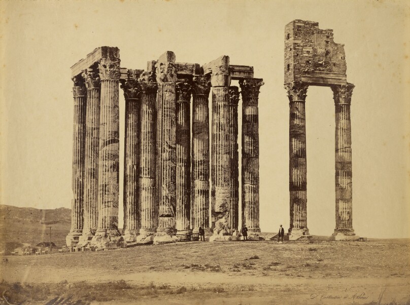 [Athens - temple of Zeus Olypmpios]
