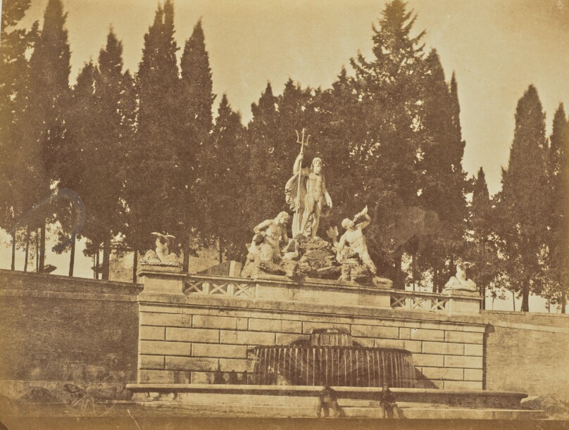 Fountain in the Piazza del Popolo, Rome