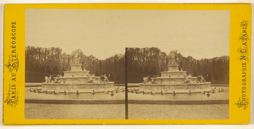 [Bassin de Latone, Versailles./View at Versailles]