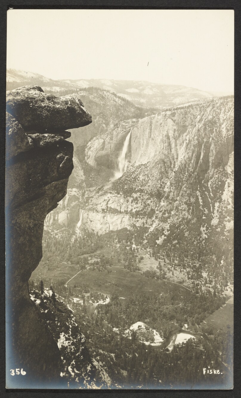 Yosemite Falls. From Glacier Point.