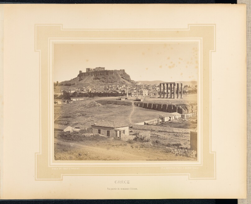 Grèce: Vue générale des monuments d'Athènes
