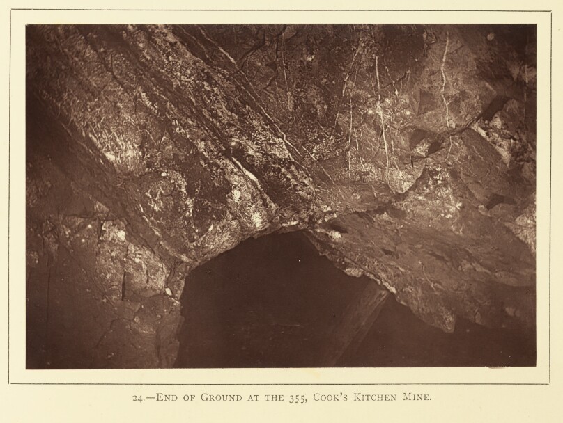 End of Ground at the 355, Cook's Kitchen Mine
