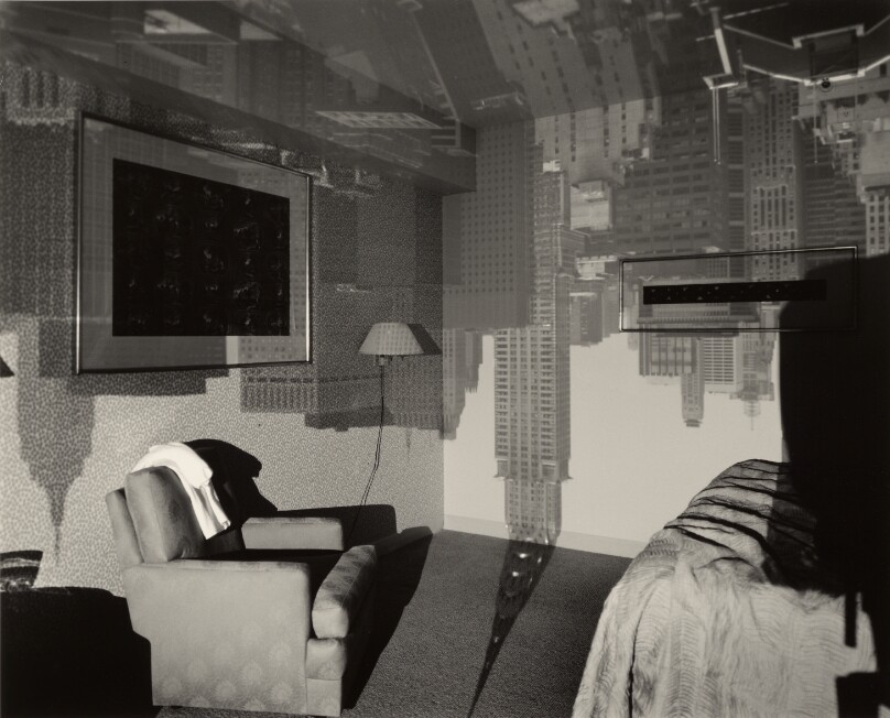 Camera Obscura Image of the Chrysler Building in Hotel Room