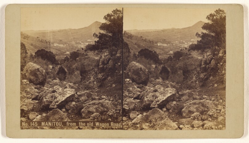 Manitou, from the old Wagon Road.
