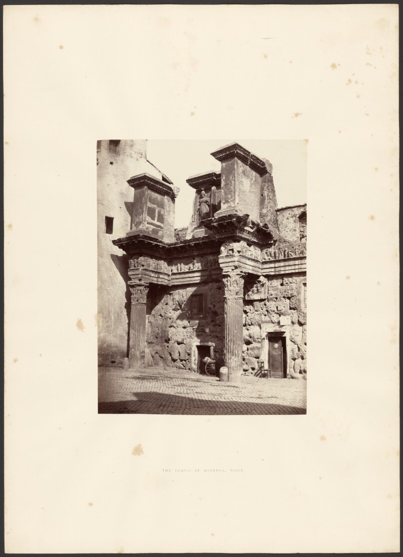 The Temple of Minerva, Rome