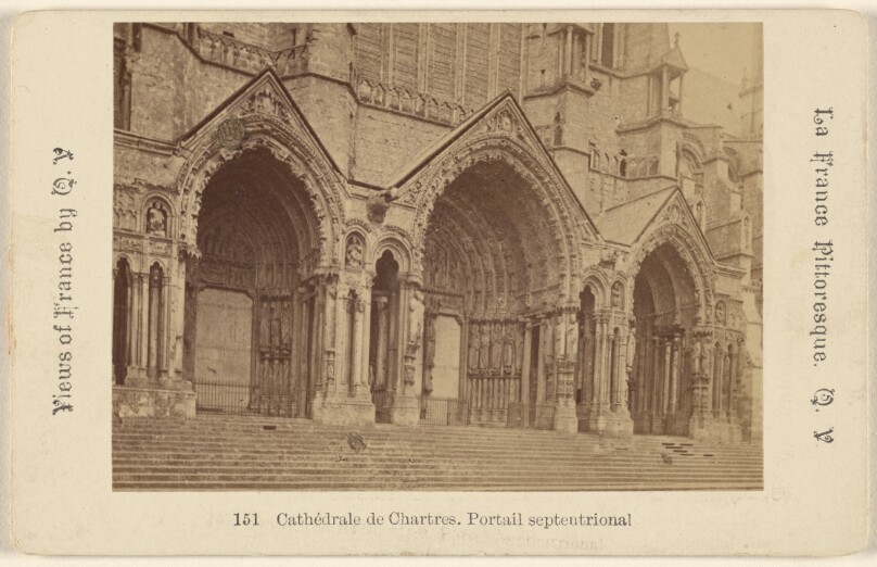 Cathedrale de Chartres. Portail Septentrional.