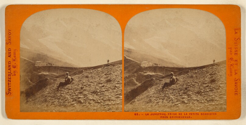 La Jungfrau, Prise de la Petite Scheidegg Pres Grindelwald.