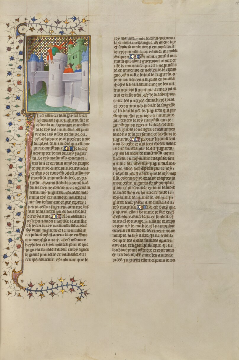 Jugurtha, King of Numidia, Thrown from His Roman Prison into the Tiber