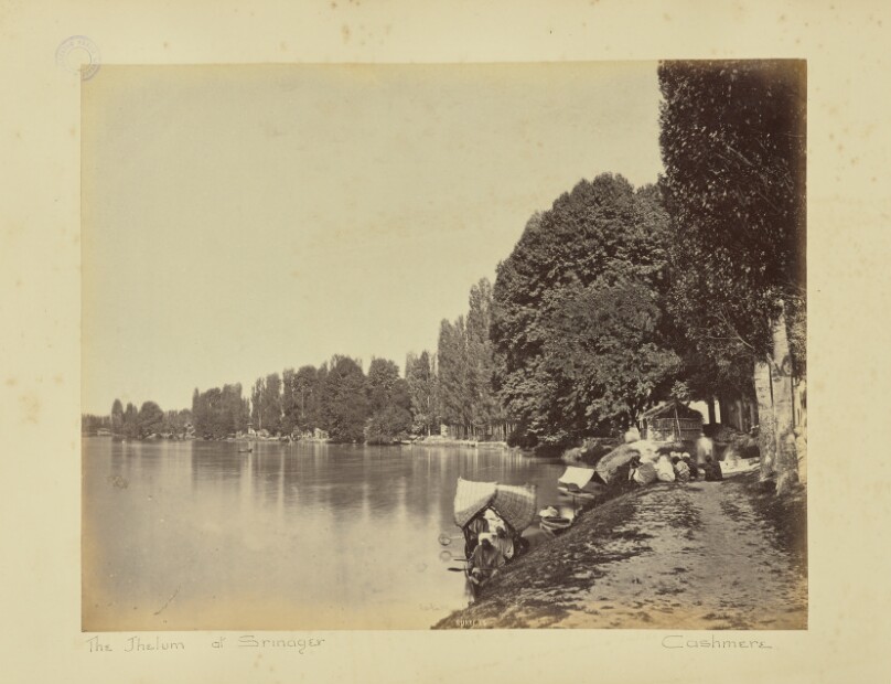 The Jhelum at Srinager. Cashmere