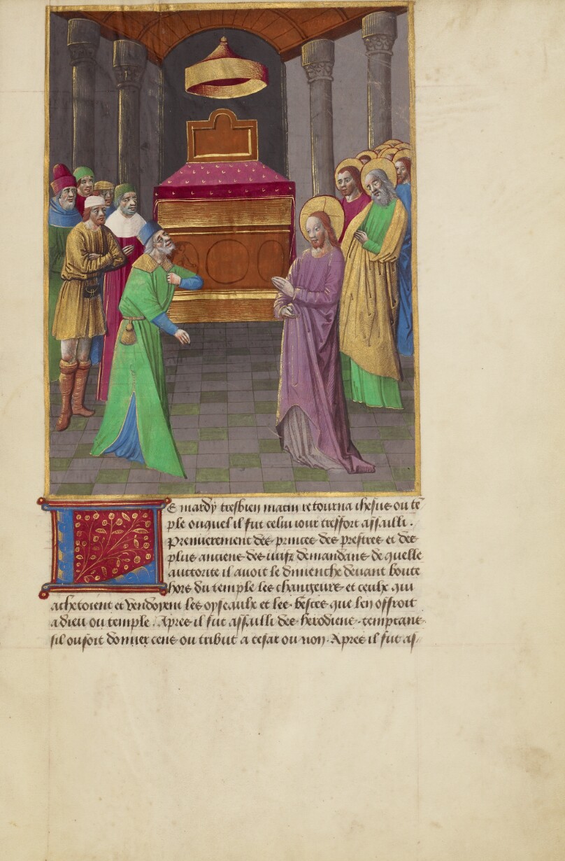 Christ Disputing with the Pharisees and Sadducees in the Temple