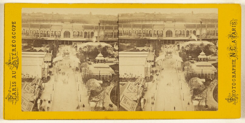 [View of the 1867 Exposition, Paris]