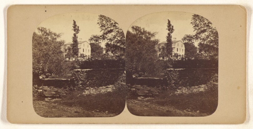 Prescott's Headquarters, Portsmouth, R.I., Captured by Barton.