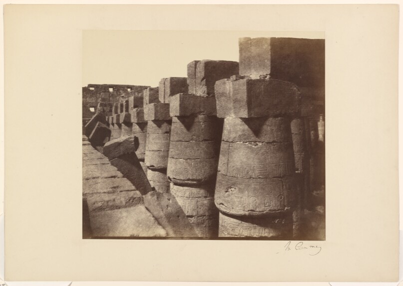 Capitals of the Temple of Amon, Karnak