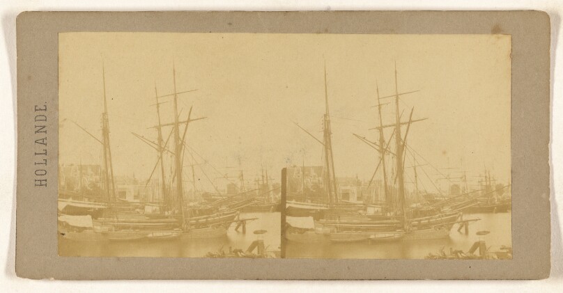 Vues Des Docks a Amsterdam.