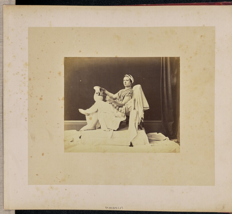 [Portrait of a woman as vase painter]