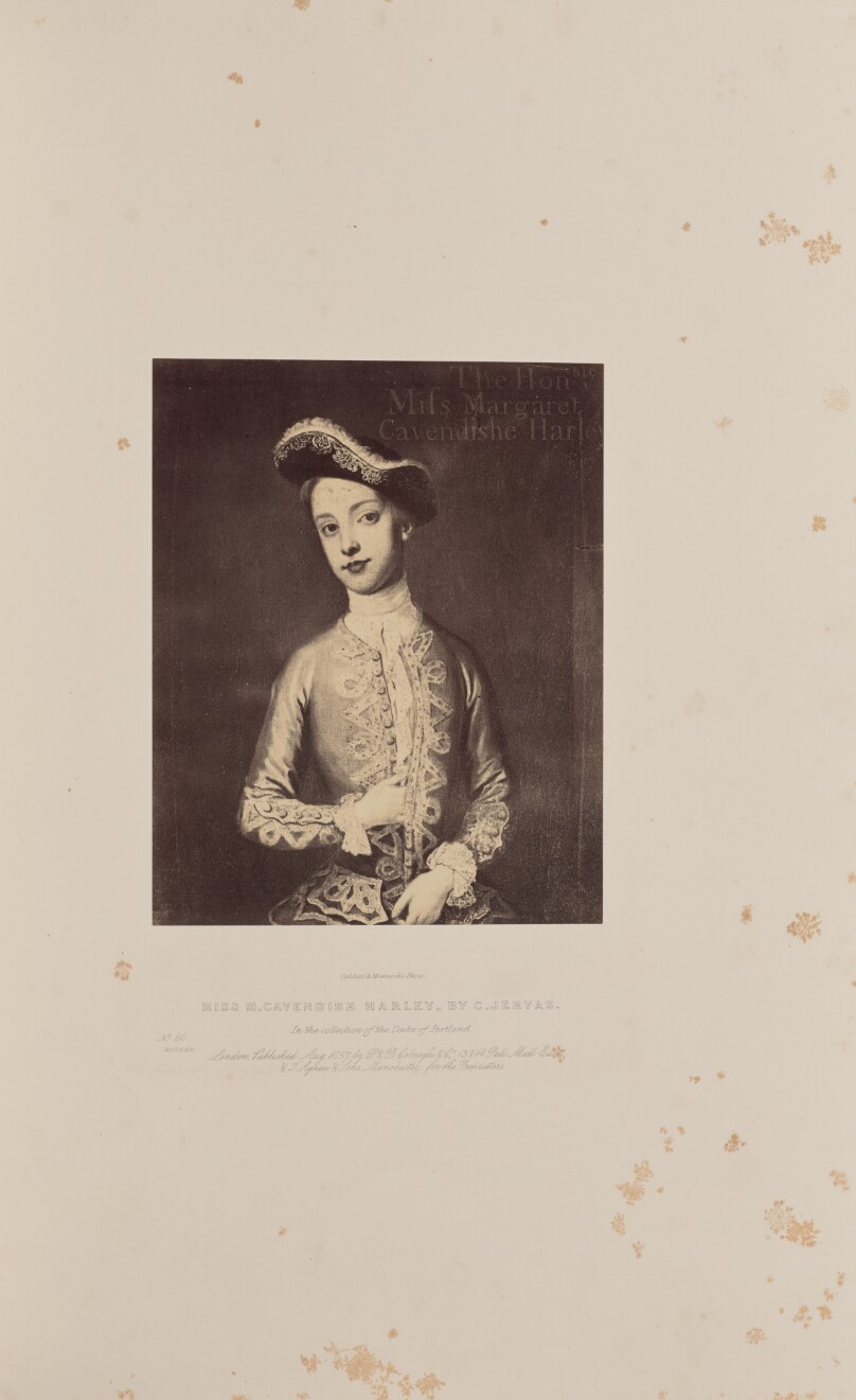 Miss M. Cavendish Harley, by C. Jervas
