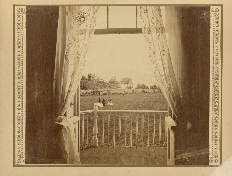View from parlor window, Presqu'ile