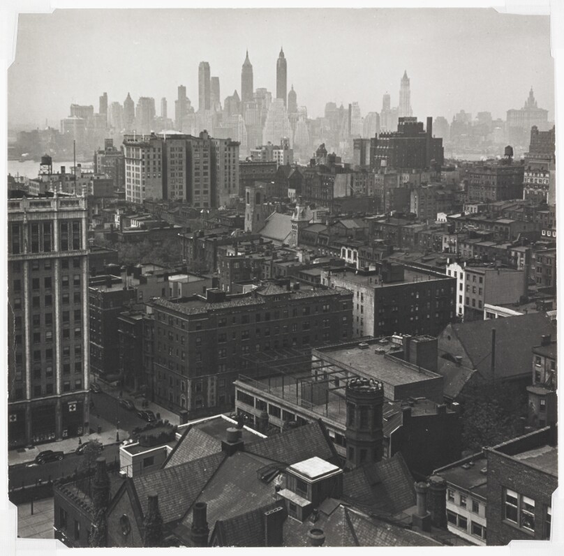 Manhattan Skyline - From Hotel St. George, Brooklyn