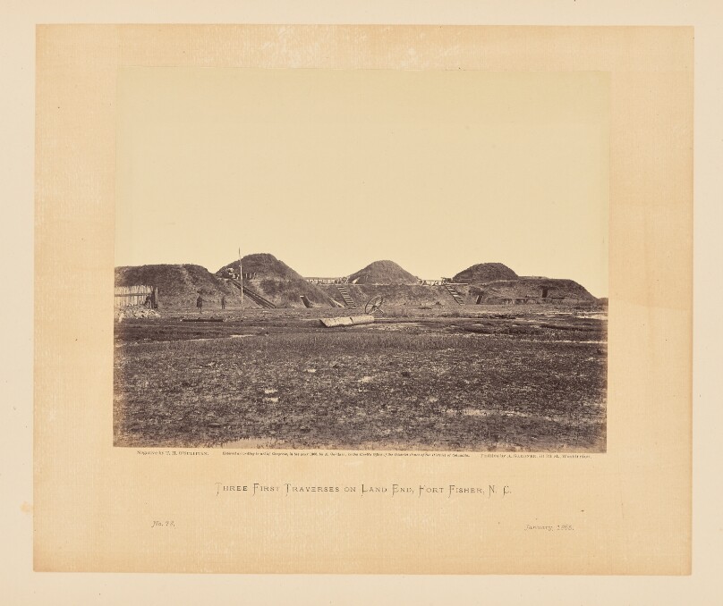 Three First Traverses on Land End, Fort Fisher, N. C.