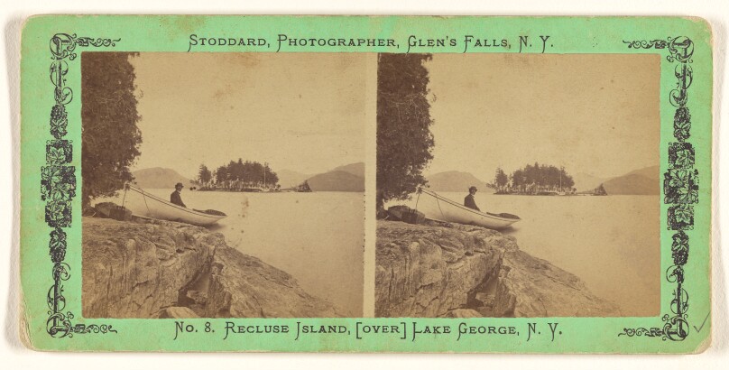 "Recluse Island," Lake George, N.Y.