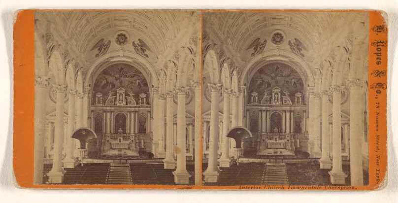 Interior Church Immaculate Conception.