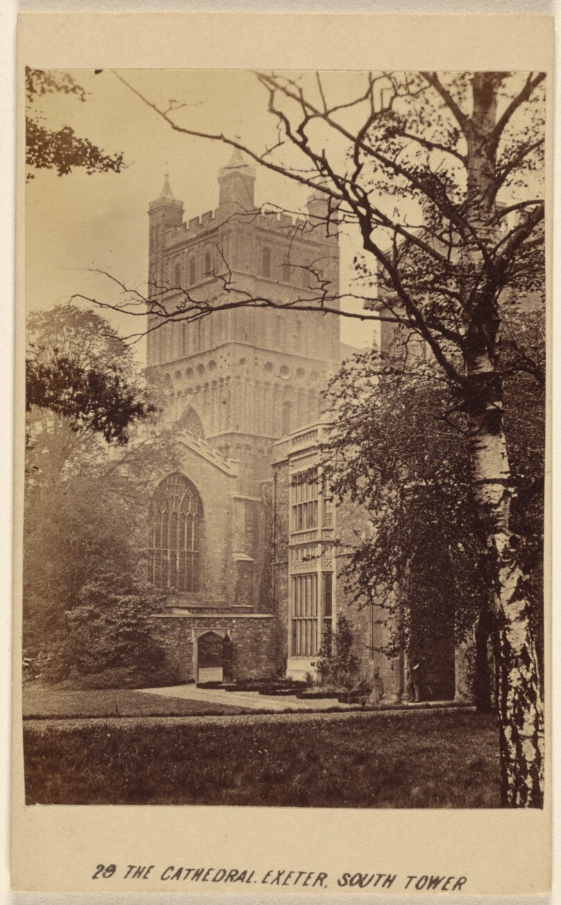 The Cathedral. Exeter, South Tower.
