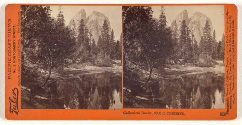 Cathedral Rocks, 2600 ft. Yosemite.