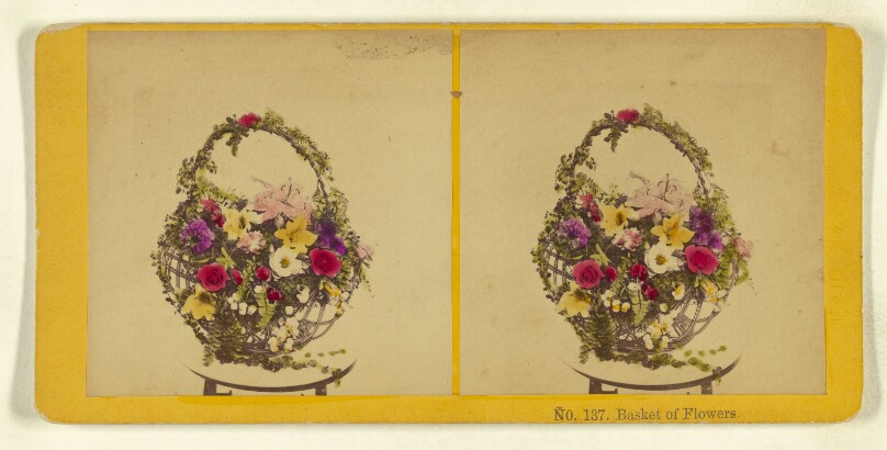 Basket of Flowers.