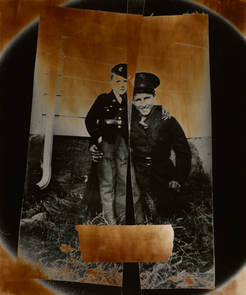 [Two Men, Knoxville, Iowa]