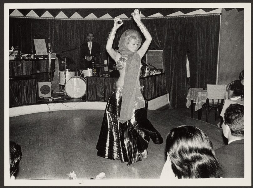 [Belly Dancer in a Beirut Nightclub]