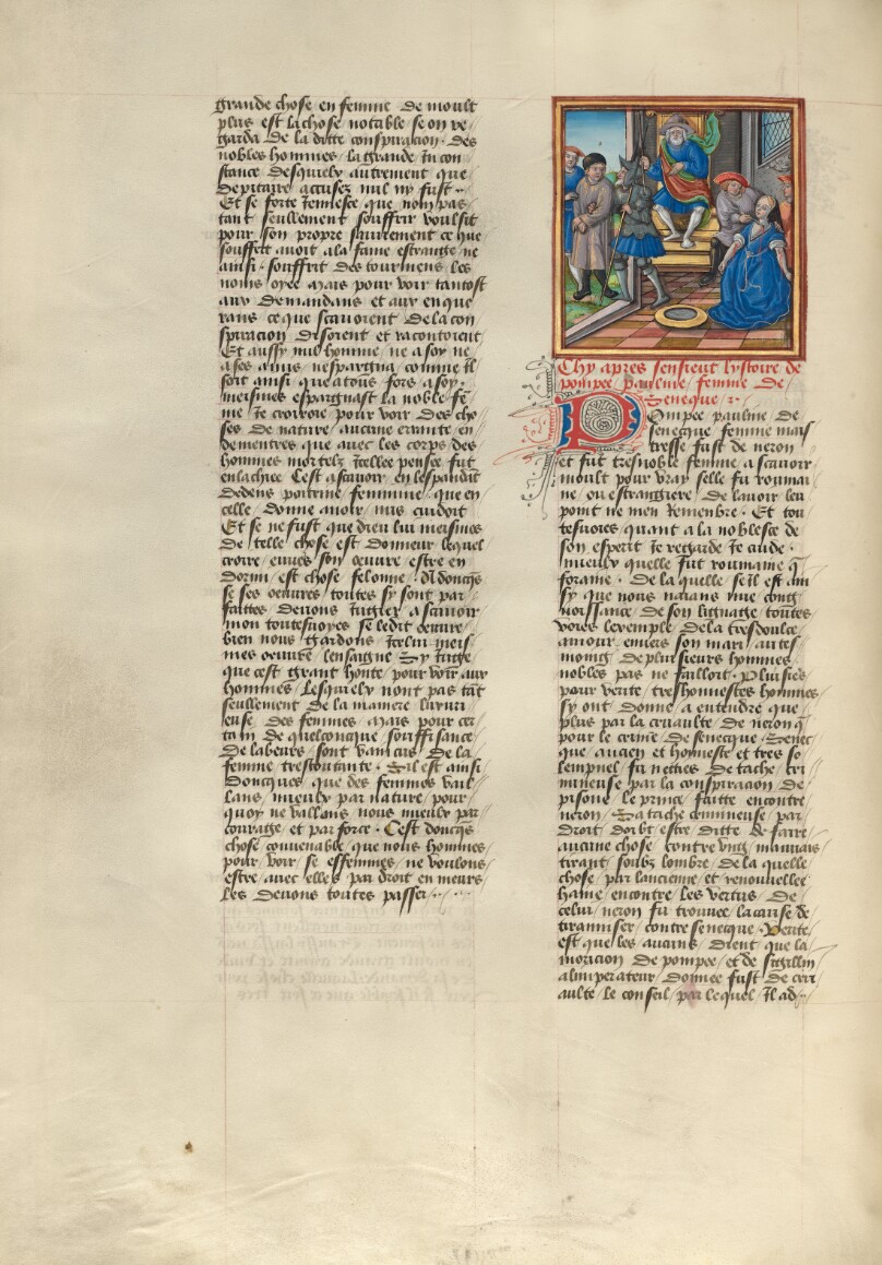 Pompeia Paulina Attempting Suicide