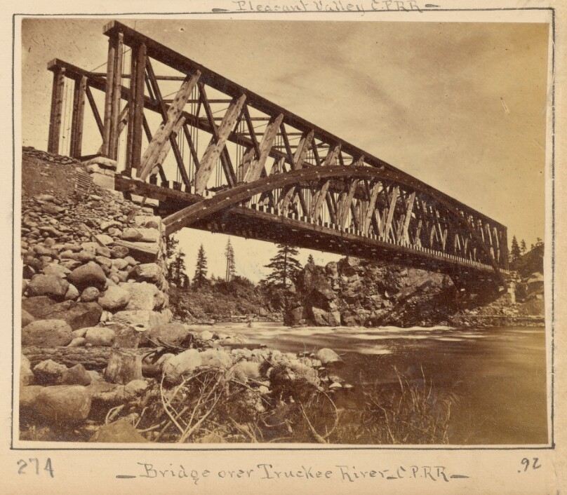 Bridge Over Truckee River C.P.R.R.