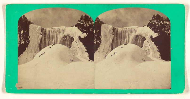Montmorency Falls with Cone.