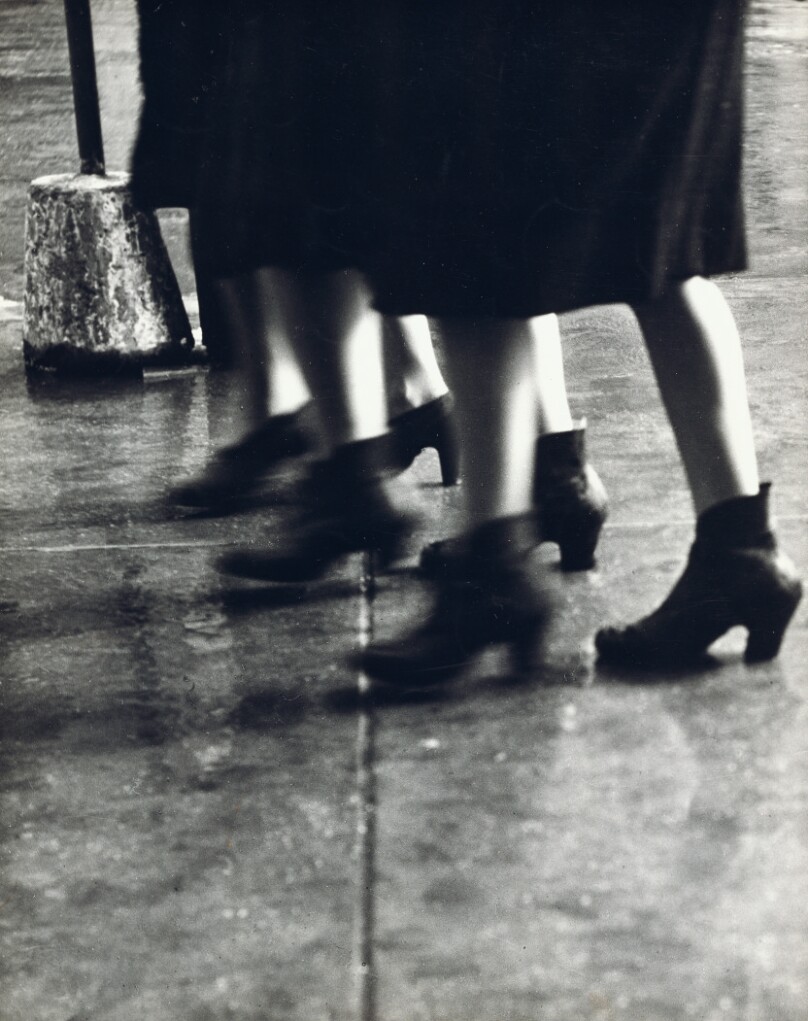 Feet in the Rain, Fifth Avenue.