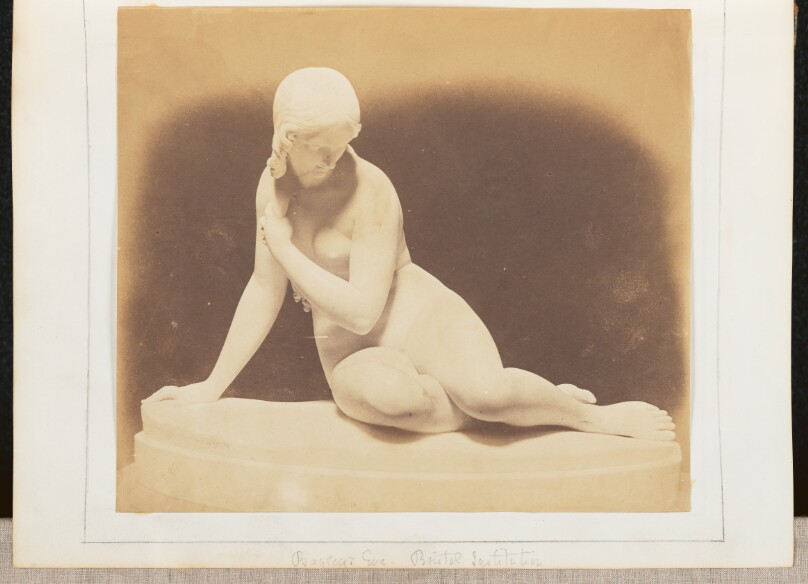 [View of a Marble Sculpture]