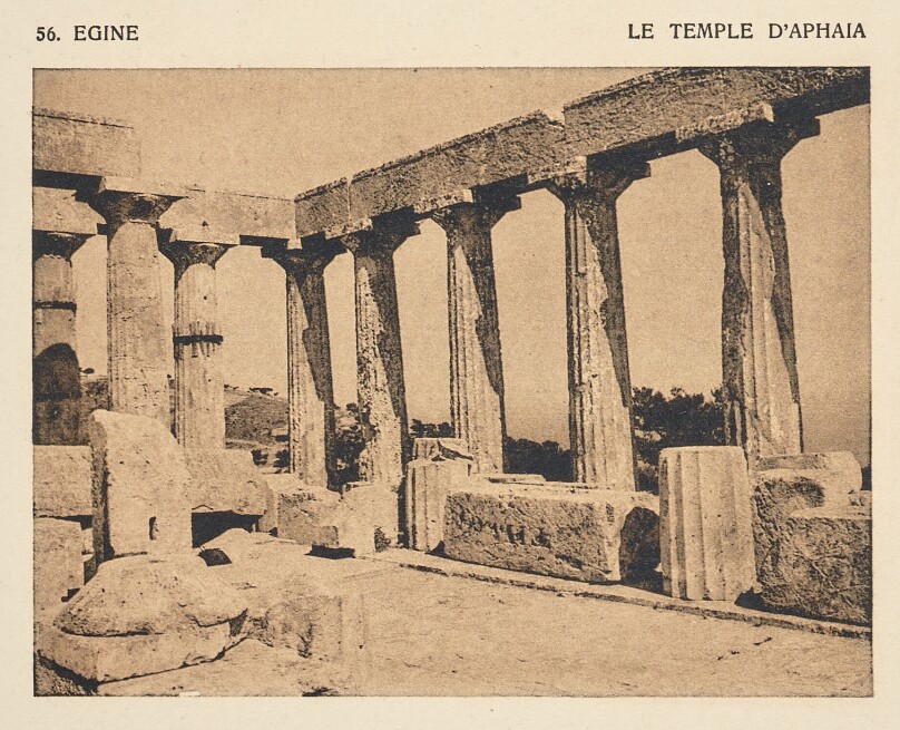 Egine. Le Temple d'Aphaia