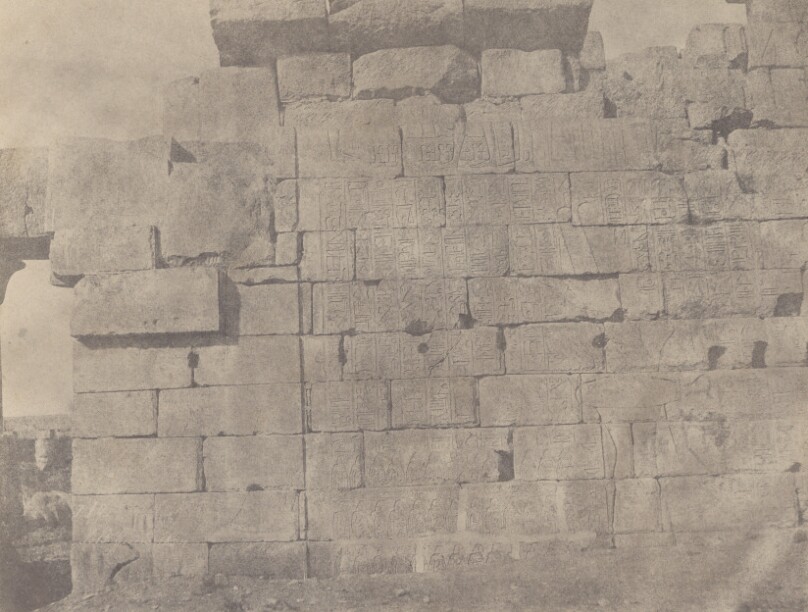 [Karnac, Salle Hypostyle, Mur du Sud (Face Extérieure)]