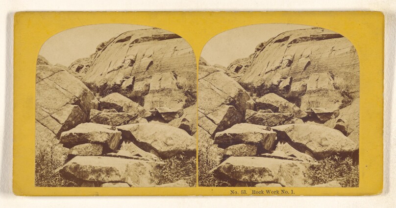 Rock Work No. 1.