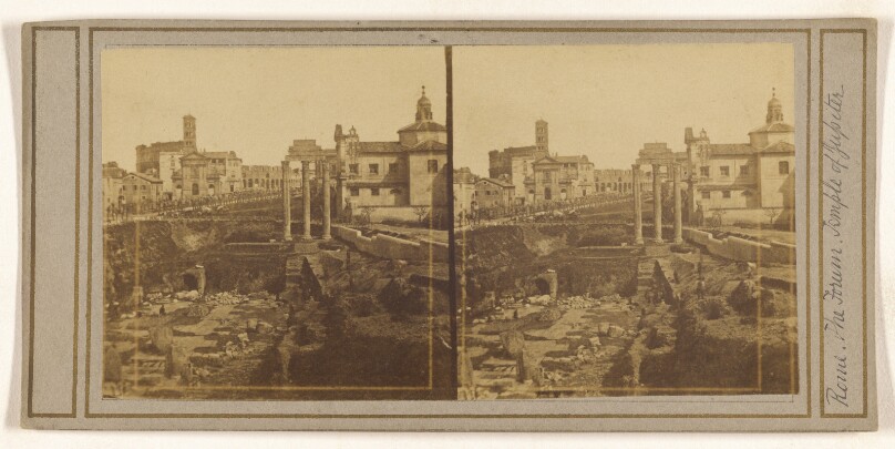 [Rome. The Forum. Temple of Jupiter.]