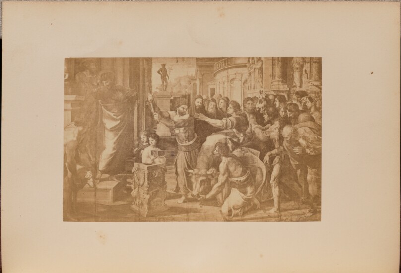 Paul and Barnabas Rejecting the Sacrifice at Lystra