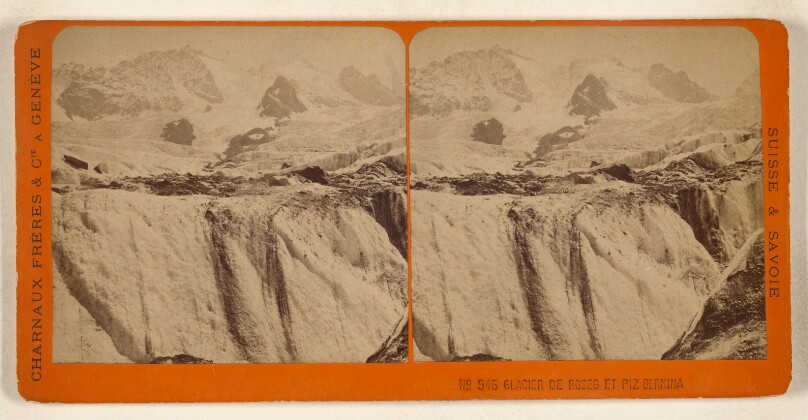 Glacier de Roseg et Piz Bernina