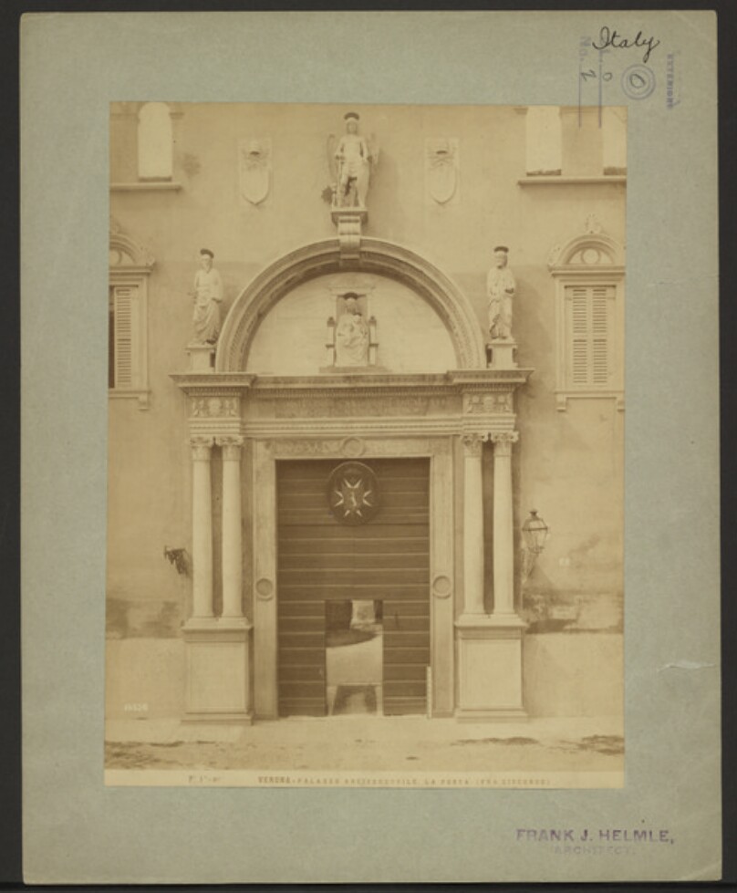 Archbishop's Palace door, Verona