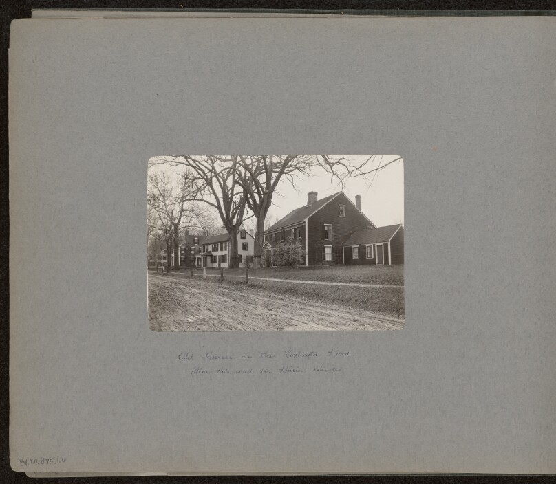 Old Houses on the Lexington Road
