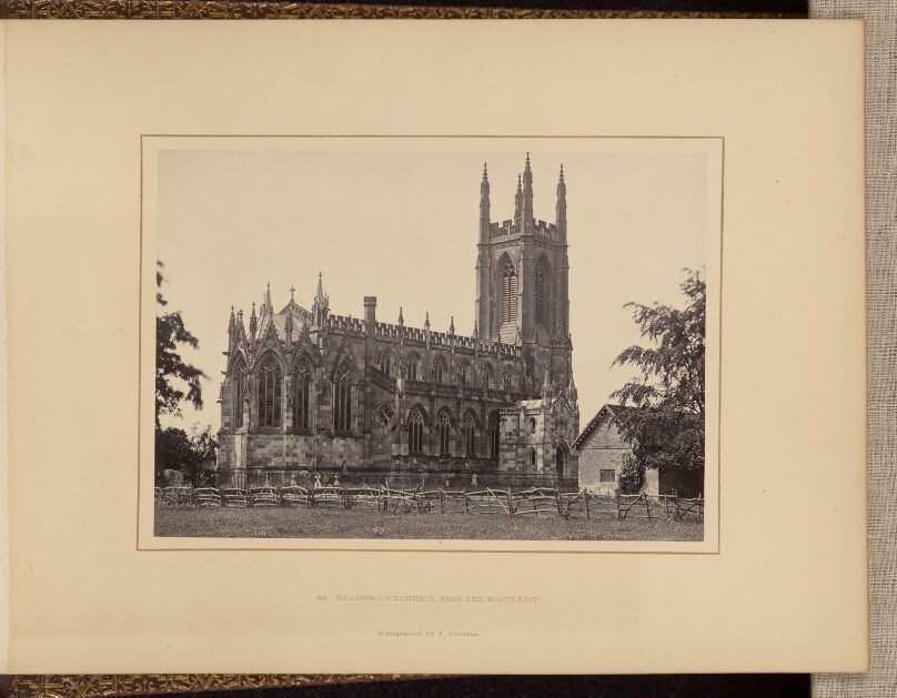 Hampton-Lucy Church, from the north-east
