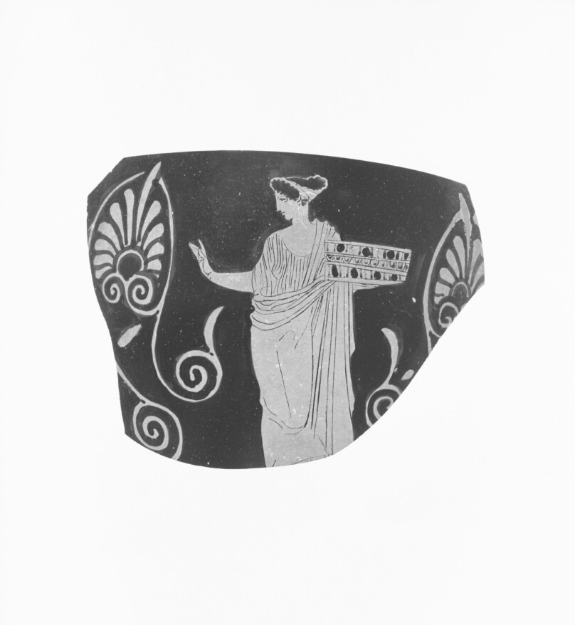 Attic Red-Figure Skyphos Fragment (Corinthian Shape)