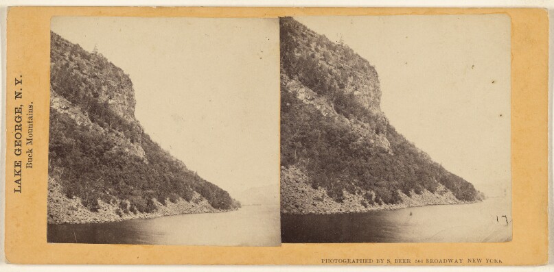 Buck Mountains. Lake George, N.Y.