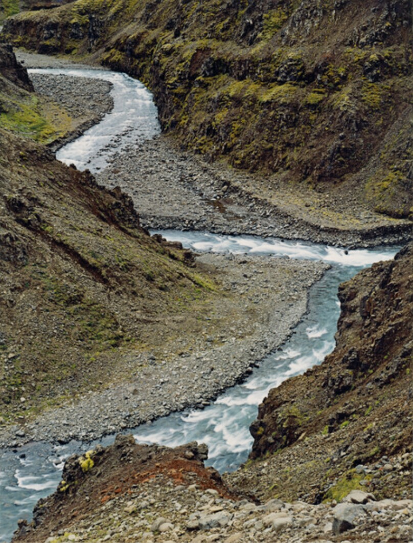 River Canyon Junction, Oxnadalsheidhi, West of Akureyri, Iceland