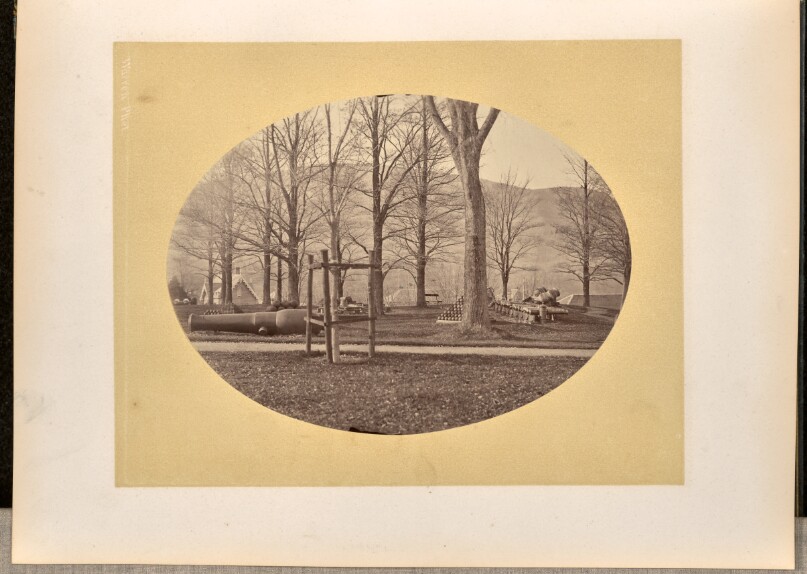 [Artillery pieces and ammunition, West Point]