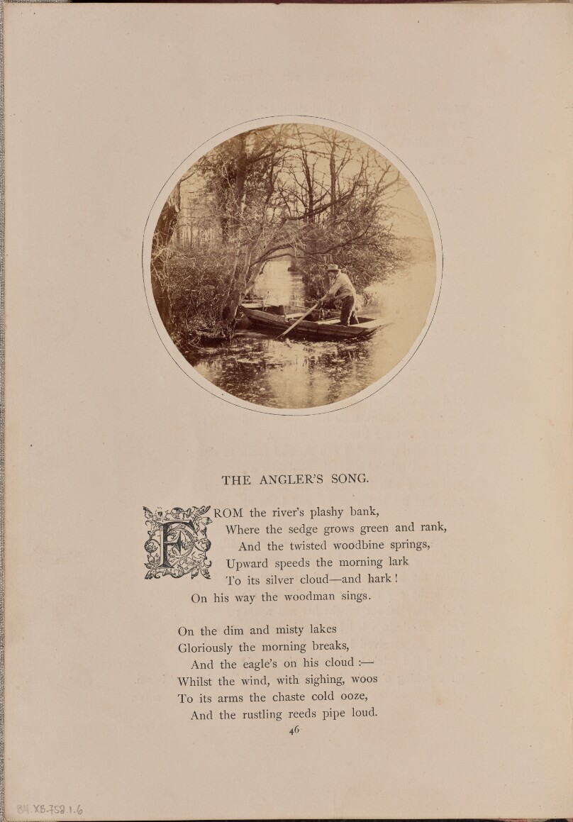 [A man punting, England]