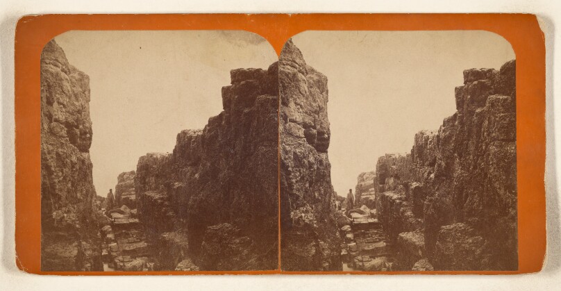 Isles of Shoals. [Neptune's Hall, Appeldore Island]